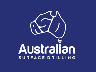 Australian Surface Drilling logo design by AisRafa