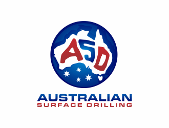 Australian Surface Drilling logo design by hidro