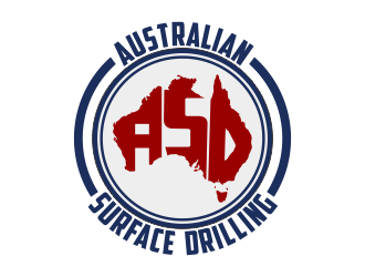 Australian Surface Drilling logo design by Kruger