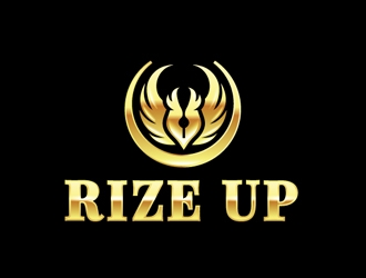 Rize Up logo design by Roma