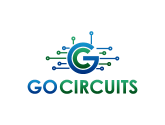 Go Circuits logo design by BrightARTS