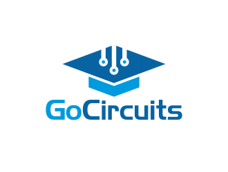 Go Circuits logo design by serprimero