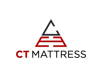 CT Mattress logo design by aryamaity
