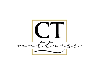 CT Mattress logo design by ralph