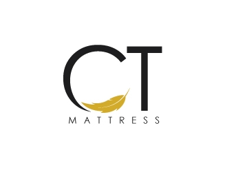 CT Mattress logo design by sanu