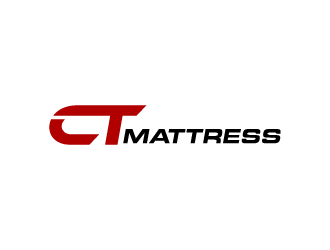 CT Mattress logo design by Andri