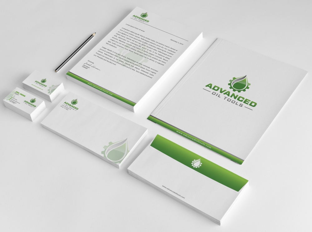 Advanced Oil Tools logo design by LogOExperT
