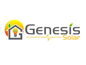Genesis Solar logo design by Suvendu