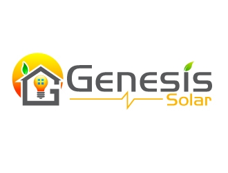 Genesis Solar logo design by Suvendu