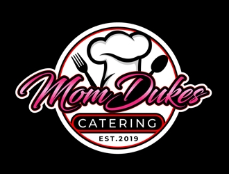 Mom Dukes Catering logo design by DreamLogoDesign