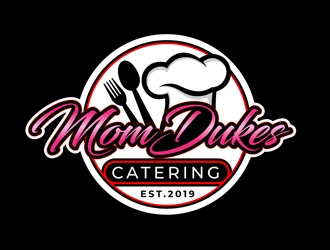 Mom Dukes Catering logo design by DreamLogoDesign