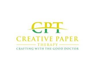 Creative Paper Therapy (CPT) logo design by sabyan