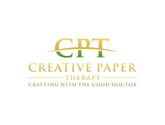 Creative Paper Therapy (CPT) logo design by sabyan
