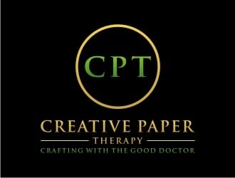 Creative Paper Therapy (CPT) logo design by sabyan