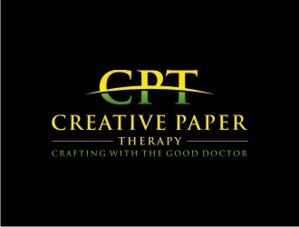 Creative Paper Therapy (CPT) logo design by sabyan