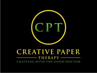 Creative Paper Therapy (CPT) logo design by sabyan