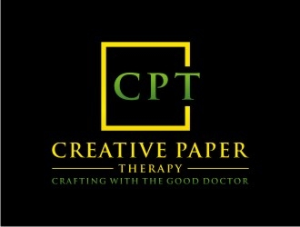 Creative Paper Therapy (CPT) logo design by sabyan