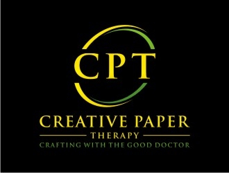 Creative Paper Therapy (CPT) logo design by sabyan