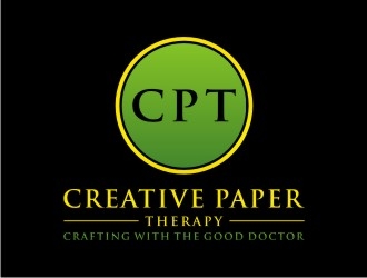 Creative Paper Therapy (CPT) logo design by sabyan