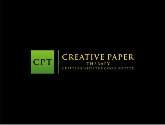 Creative Paper Therapy (CPT) logo design by sabyan