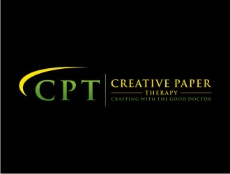 Creative Paper Therapy (CPT) logo design by sabyan