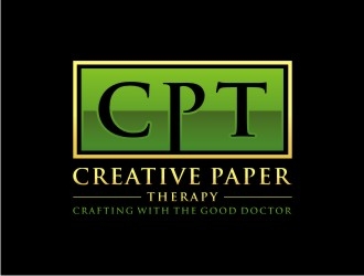 Creative Paper Therapy (CPT) logo design by sabyan