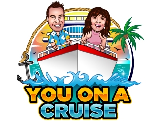 You on a Crusie logo design by Suvendu