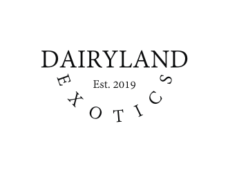 DAIRYLAND EXOTICS logo design by vostre