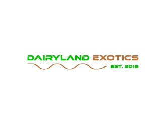 DAIRYLAND EXOTICS logo design by twomindz