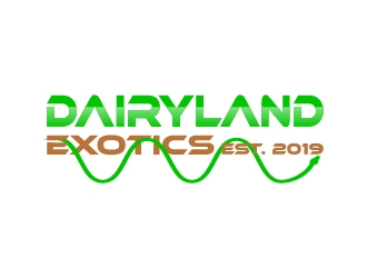 DAIRYLAND EXOTICS logo design by twomindz
