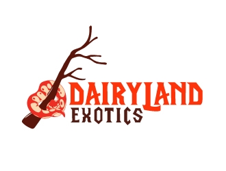 DAIRYLAND EXOTICS logo design by AamirKhan
