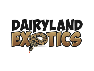 DAIRYLAND EXOTICS logo design by scriotx