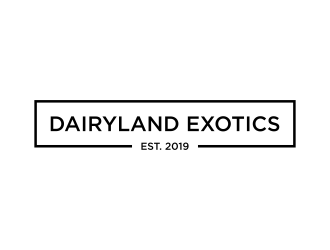 DAIRYLAND EXOTICS logo design by p0peye