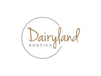 DAIRYLAND EXOTICS logo design by bricton