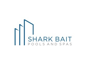 Shark Bait Pools and Spas logo design by sabyan