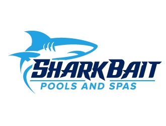 Shark Bait Pools and Spas logo design by jaize