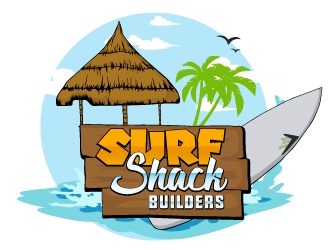Surf Shack Builders logo design by AamirKhan