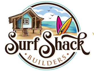 Surf Shack Builders logo design by REDCROW