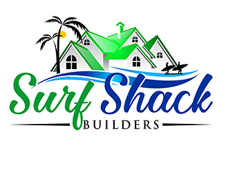 Surf Shack Builders logo design by 3Dlogos
