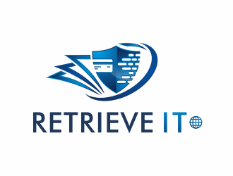 Retrieve It logo design by ammad