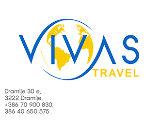 VIVAS TRAVEL logo design by 3Dlogos