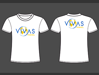 VIVAS TRAVEL logo design by 3Dlogos