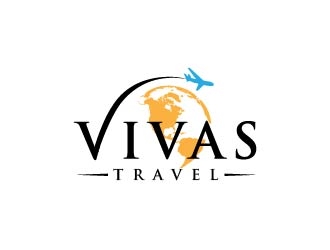 VIVAS TRAVEL logo design by usef44
