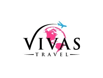 VIVAS TRAVEL logo design by usef44