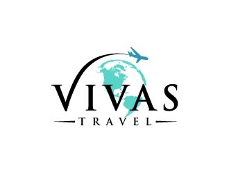 VIVAS TRAVEL logo design by usef44
