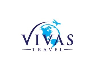 VIVAS TRAVEL logo design by usef44
