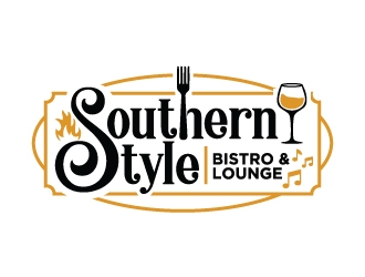 Southern Style Bistro and Lounge logo design by Foxcody