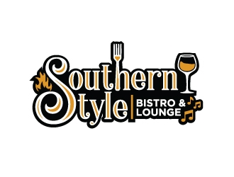 Southern Style Bistro and Lounge logo design by Foxcody
