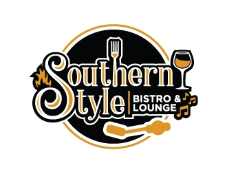 Southern Style Bistro and Lounge logo design by Foxcody