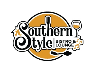 Southern Style Bistro and Lounge logo design by Foxcody